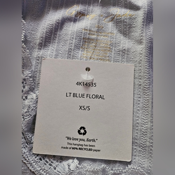 Gypsy + Jade Floral Lace Crop Top - Picture 5 of 6